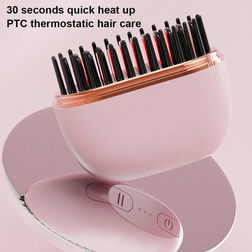 Mini Cordless Rechargeable Hair Straightener |🔥 Flat 60% OFF🛍️