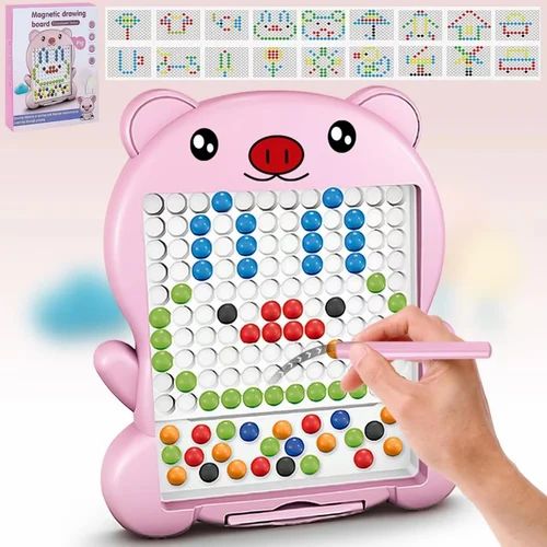 🧲Magnetic Drawing Board – Educational Creativity Board