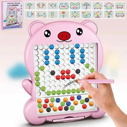 🧲Magnetic Drawing Board – Educational Creativity Board