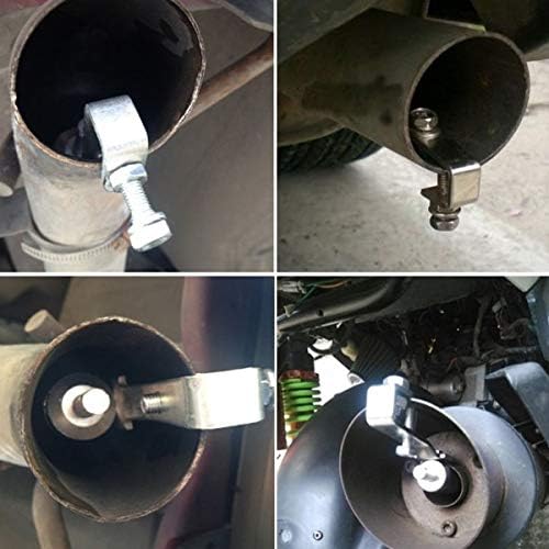 🔥🔊Medium Universal Turbo Sound Noise Exhaust Muffler Pipe Whistle Valve🚗💨