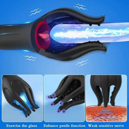 Powerful Vibration Modes Wave Theraphy Pro