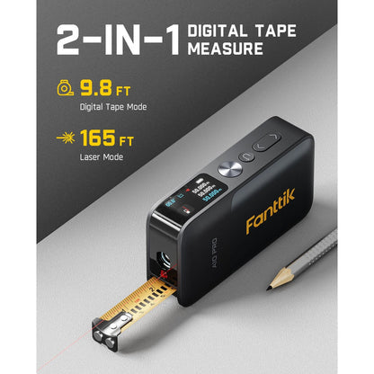 A10 Pro 2-in-1 Laser Distance Meter
