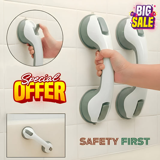 🚿 50% OFF! ✨ Vacuum Suction Bar Handle – No Drilling Anti-Slip Safety Support Handle