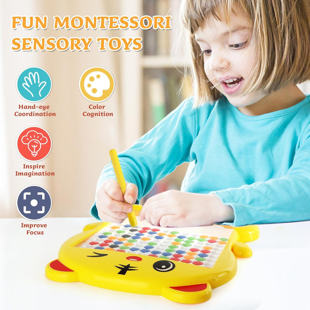 🧲Magnetic Drawing Board – Educational Creativity Board