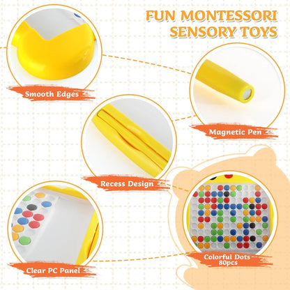 🧲Magnetic Drawing Board – Educational Creativity Board