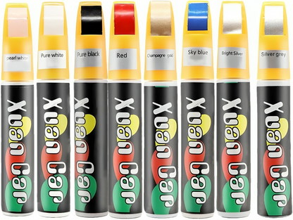 Car Scratch Remover Pen | Quick Dry Automotive Paint for Deep Scratches | Easy Applicator for Cars & Bikes