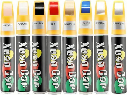 Car Scratch Remover Pen | Quick Dry Automotive Paint for Deep Scratches | Easy Applicator for Cars & Bikes