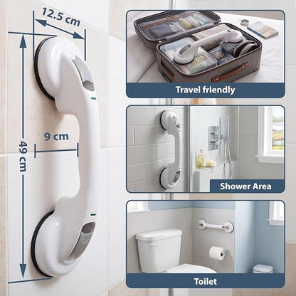 🚿 50% OFF! ✨ Vacuum Suction Bar Handle – No Drilling Anti-Slip Safety Support Handle