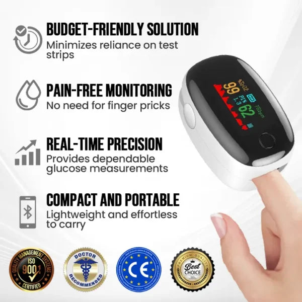 🔥Gluco One™🔥 - High-Precision Glucose Monitoring Device | Buy 1 Get 1 Free 🔥 | 🚨Limited Stock Available🚨