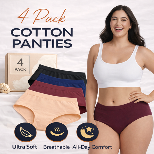 Ultra Period Panty – Leak-Proof Underwear for Maximum Protectionm (Pack of 4)