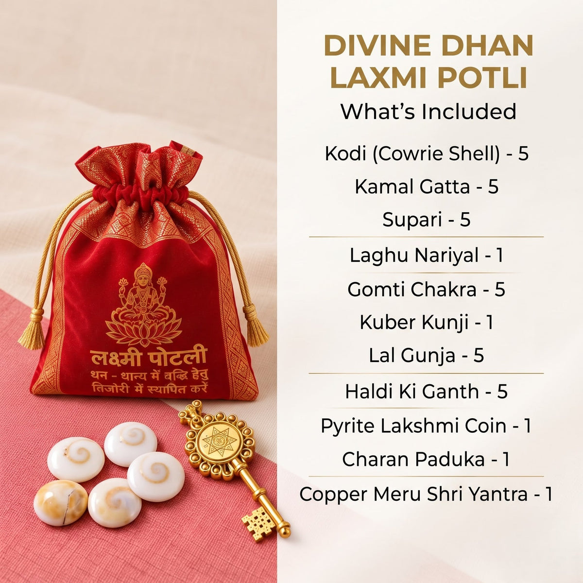 Divine Dhan Laxmi Potli (Siddh)