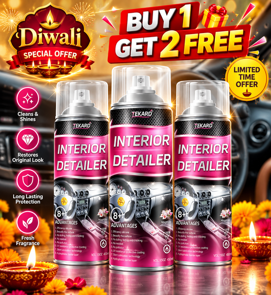 Car Interior Detailer and Shine Restorer Spray 🔥Buy 1 Get 2 Free 🔥 - Limited Time Offer ⏰