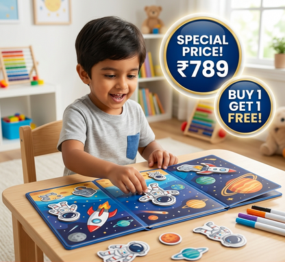 3 in 1 Magnetic Puzzle For Kids | Boosts Creativity | Buy 1 Get 1 FREE
