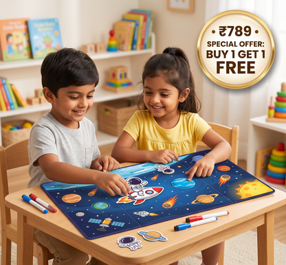 3 in 1 Magnetic Puzzle For Kids | Boosts Creativity | Buy 1 Get 1 FREE