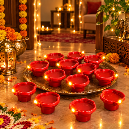 Magic Water Sensor Diya. – Pack of 12