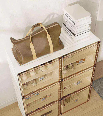👟Smart Foldable Shoe Rack Shelf - 8 Layer |🔥Top-Rated Bestseller🔥