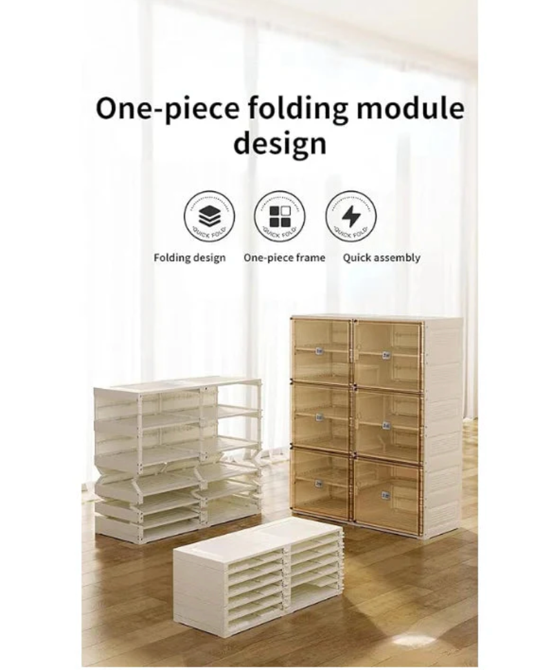 👟Smart Foldable Shoe Rack Shelf - 8 Layer |🔥Top-Rated Bestseller🔥