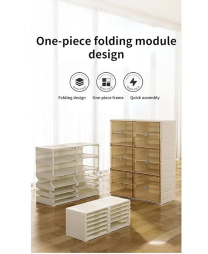 👟Smart Foldable Shoe Rack Shelf - 8 Layer |🔥Top-Rated Bestseller🔥