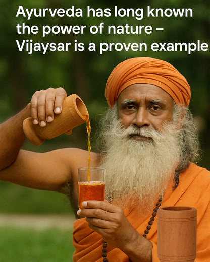 Vijaysar Wood Glass (Buy 1 Get 1 Free)