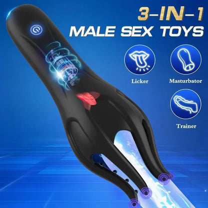 Powerful Vibration Modes Wave Theraphy Pro
